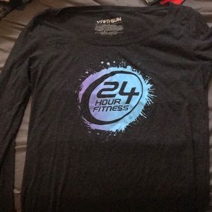 24 hour fitness long sleeve